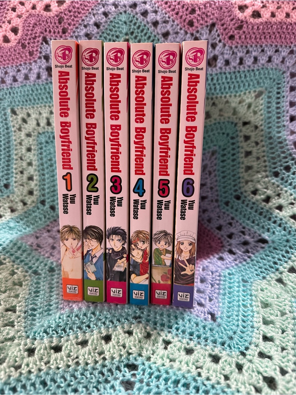 Absolute Boyfriend Complete Manga Set - Volumes 1-6 by Yuu Watase